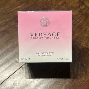 NEW Versace Bright Crystal Eau De Toilette Perfume 1.7oz